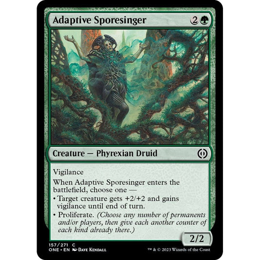 Image for Adaptive Sporesinger (157) (ONE) - Magic: The Gathering