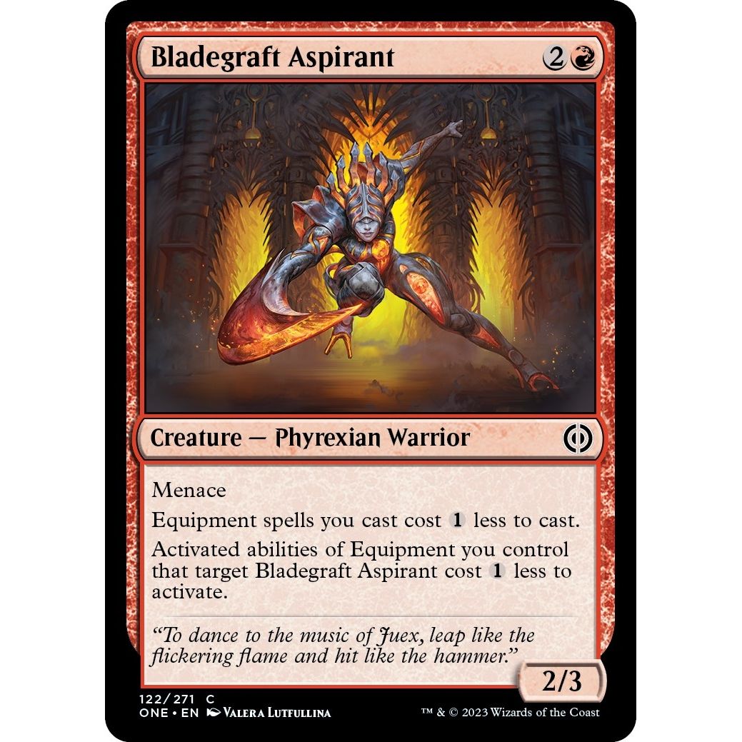 Image for Bladegraft Aspirant (122) (ONE) - Magic: The Gathering