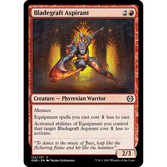 Image for Bladegraft Aspirant (122) (ONE) - Magic: The Gathering