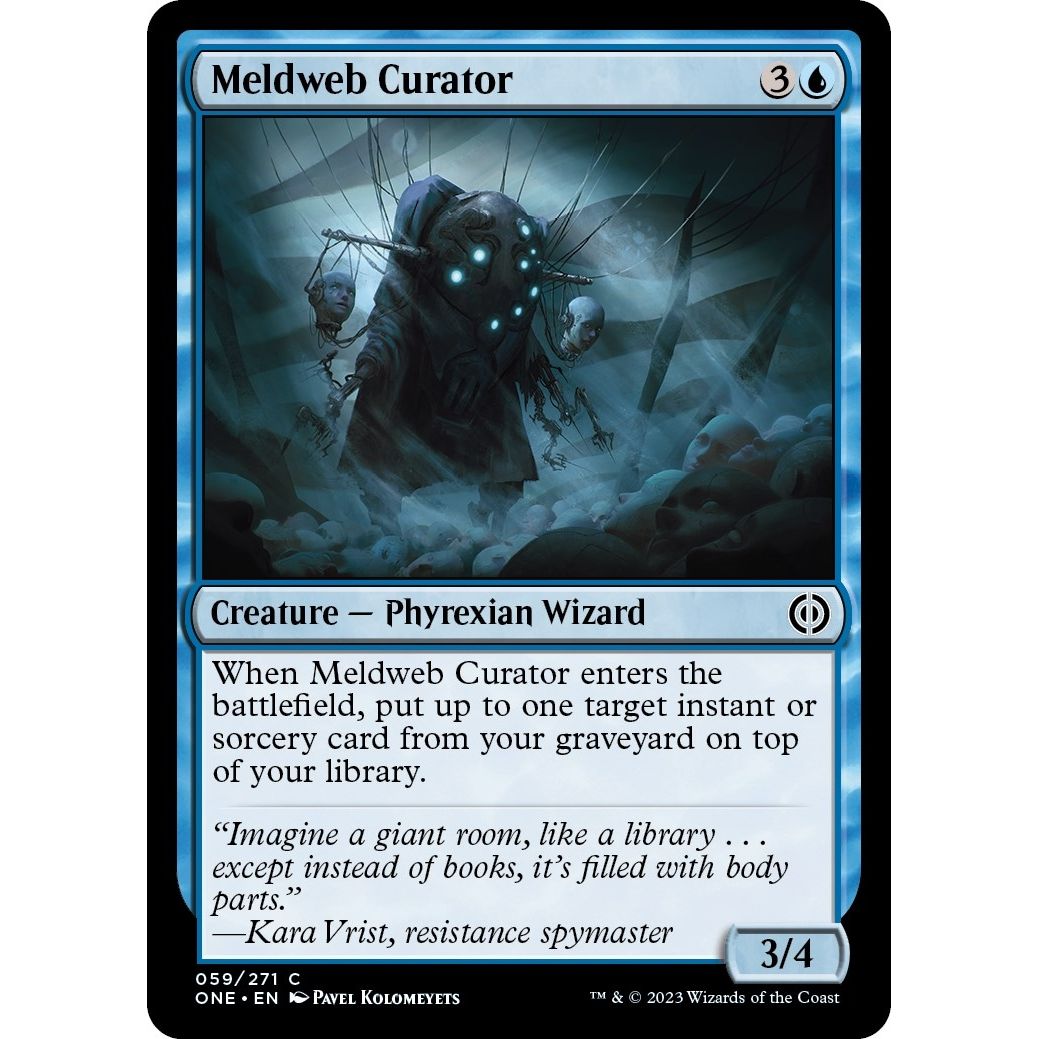 Image for Meldweb Curator (59) (ONE) - Magic: The Gathering