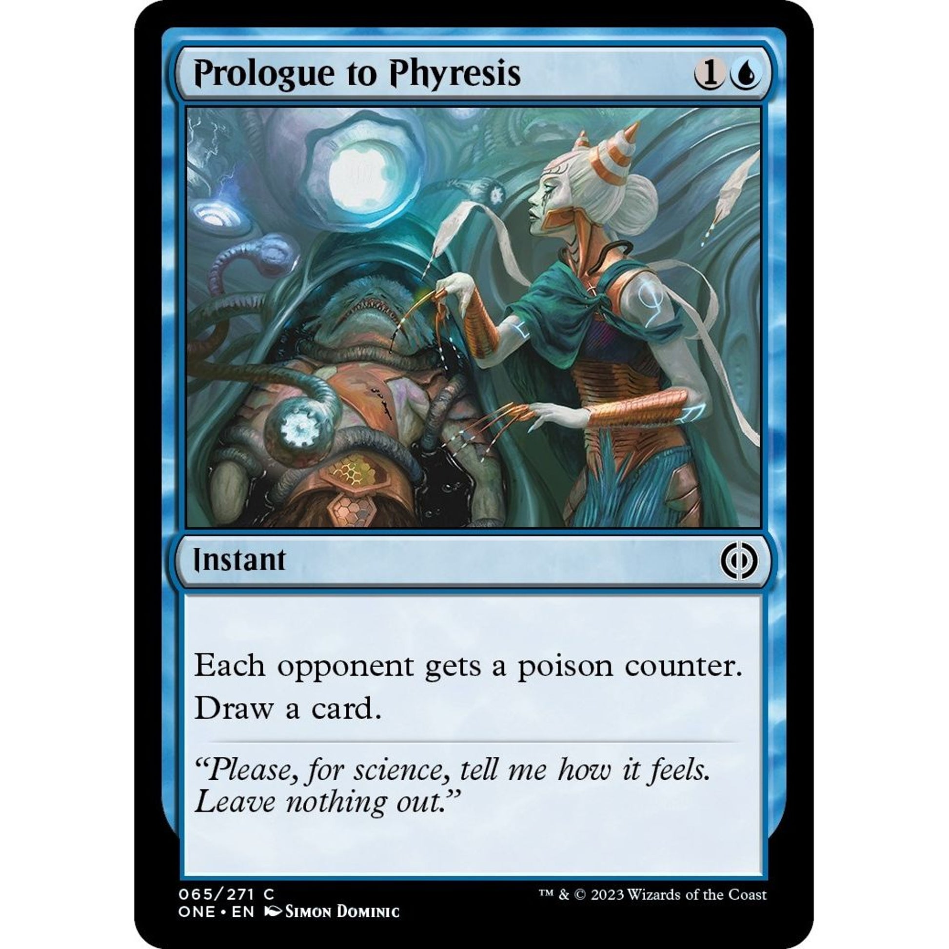 Image for Prologue to Phyresis (65) (ONE) - Magic: The Gathering