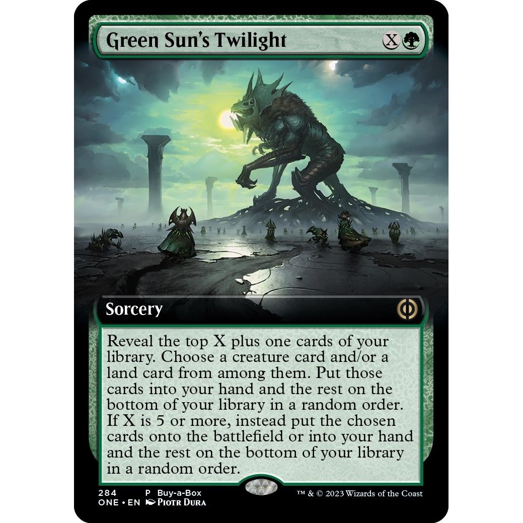 Image for Green Sun's Twilight (284) (BABP) - Magic: The Gathering