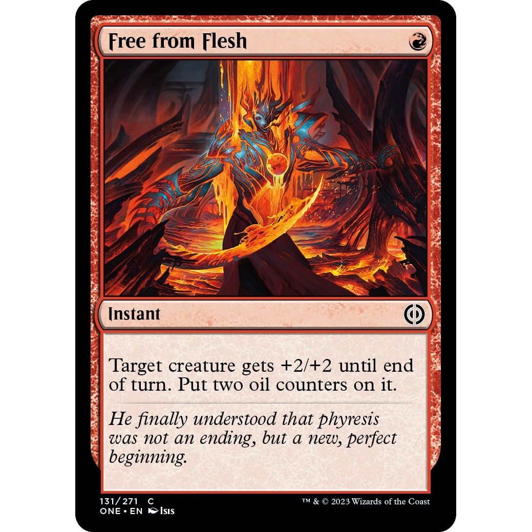 Image for Free from Flesh (131) (ONE) - Magic: The Gathering