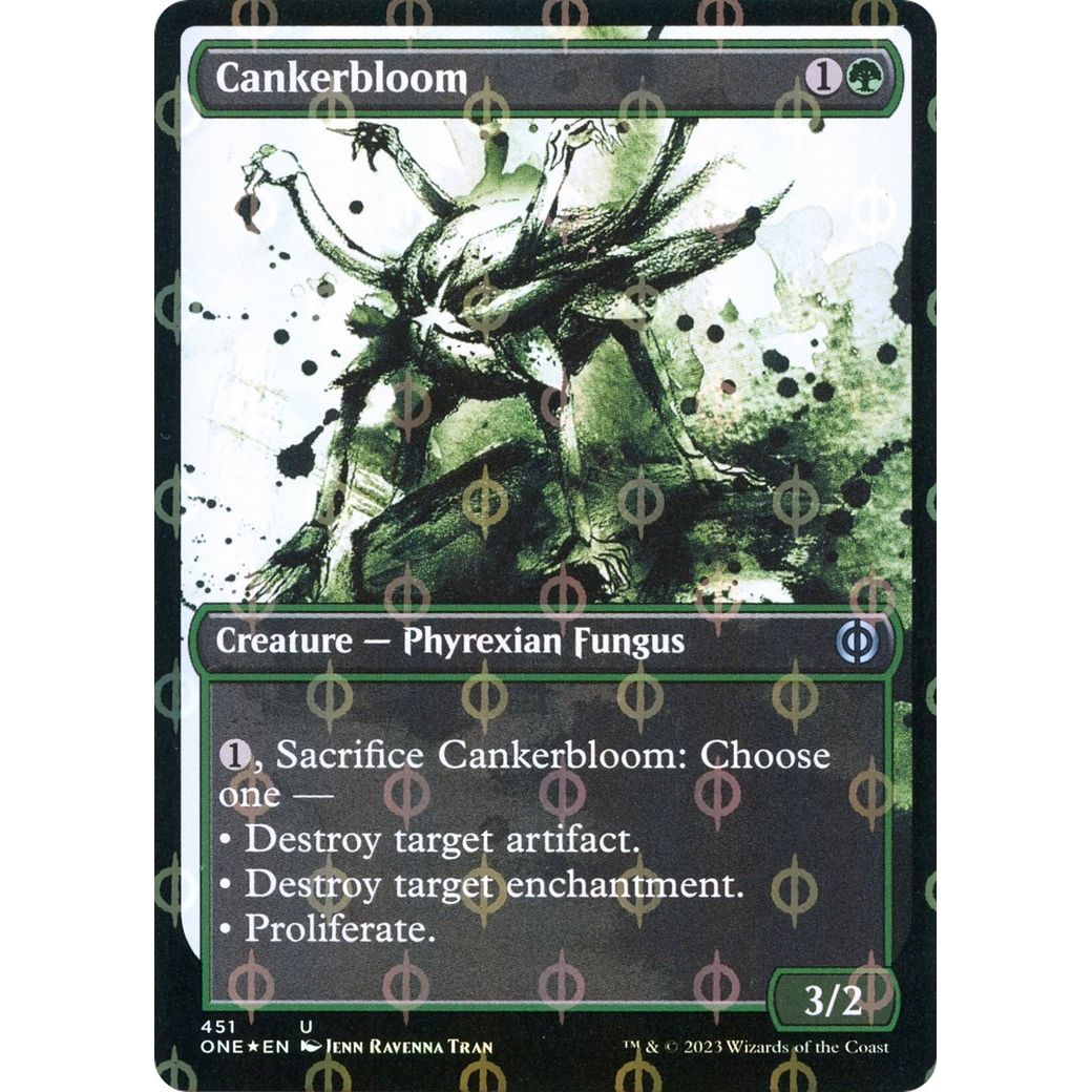 Image for Cankerbloom (Showcase) (Step-and-Compleat Foil) (451) (ONE) - Magic: The Gathering