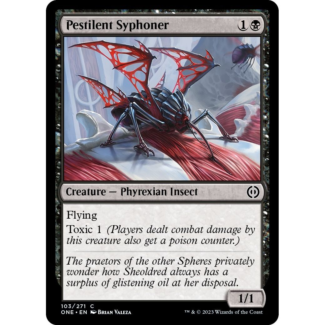 Image for Pestilent Syphoner (103) (ONE) - Magic: The Gathering