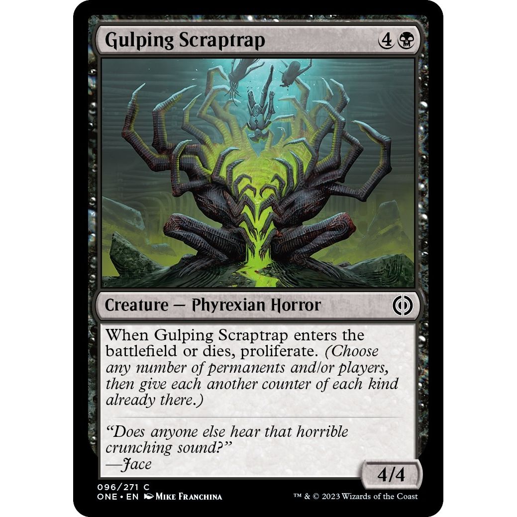 Image for Gulping Scraptrap (96) (ONE) - Magic: The Gathering