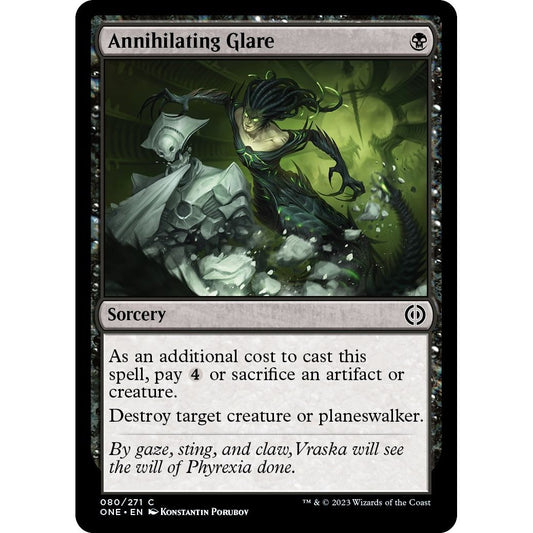 Image for Annihilating Glare (80) (ONE) - Magic: The Gathering