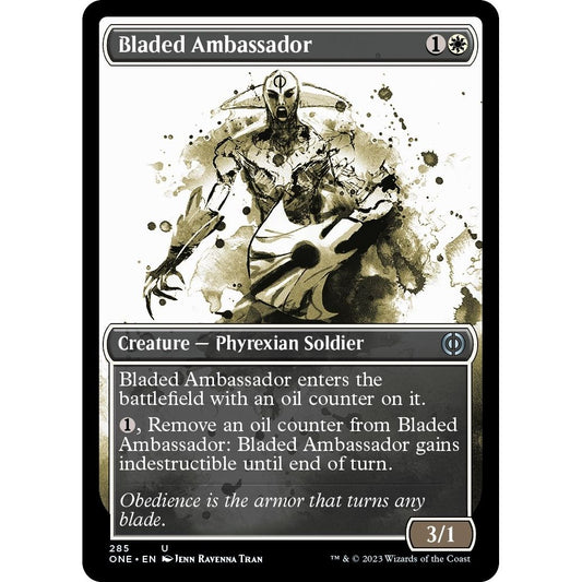 Image for Bladed Ambassador (Showcase) (285) (ONE) - Magic: The Gathering