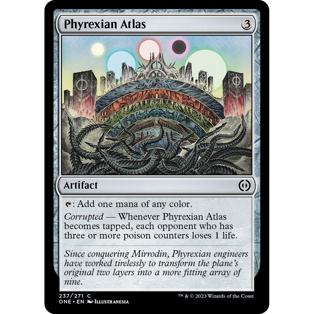 Image for Phyrexian Atlas (237) (ONE) - Magic: The Gathering