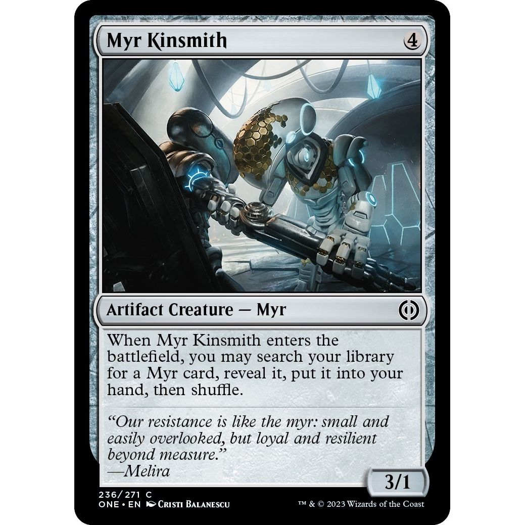 Image for Myr Kinsmith (236) (ONE) - Magic: The Gathering