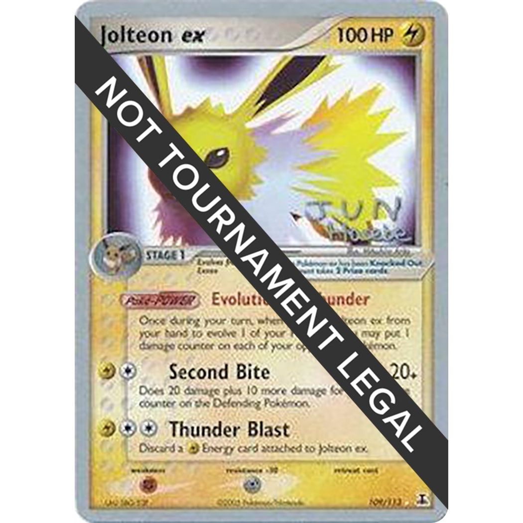 Image for Jolteon ex - 2007 (Jun Hasebe) (109/113) (WCD) - Pokemon