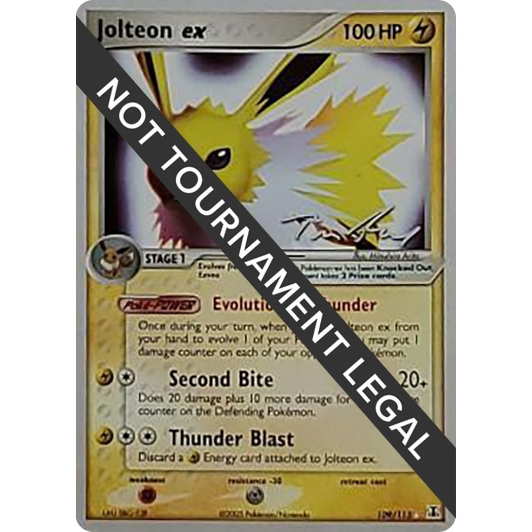 Image for Jolteon ex - 2007 (Tom Roos) (109/113) (WCD) - Pokemon
