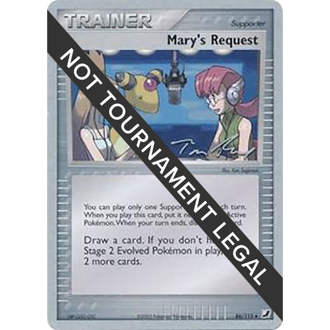 Image for Mary's Request - 2007 (Tom Roos) (86/115) (WCD) - Pokemon
