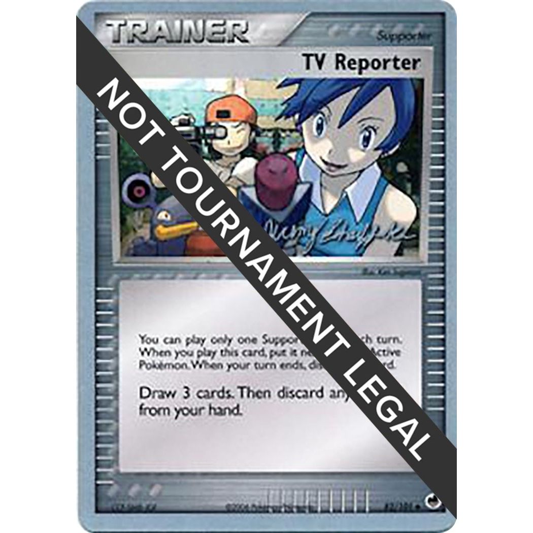 Image for TV Reporter - 2007 (Jeremy Scharff-Kim) (82/101) (WCD) - Pokemon