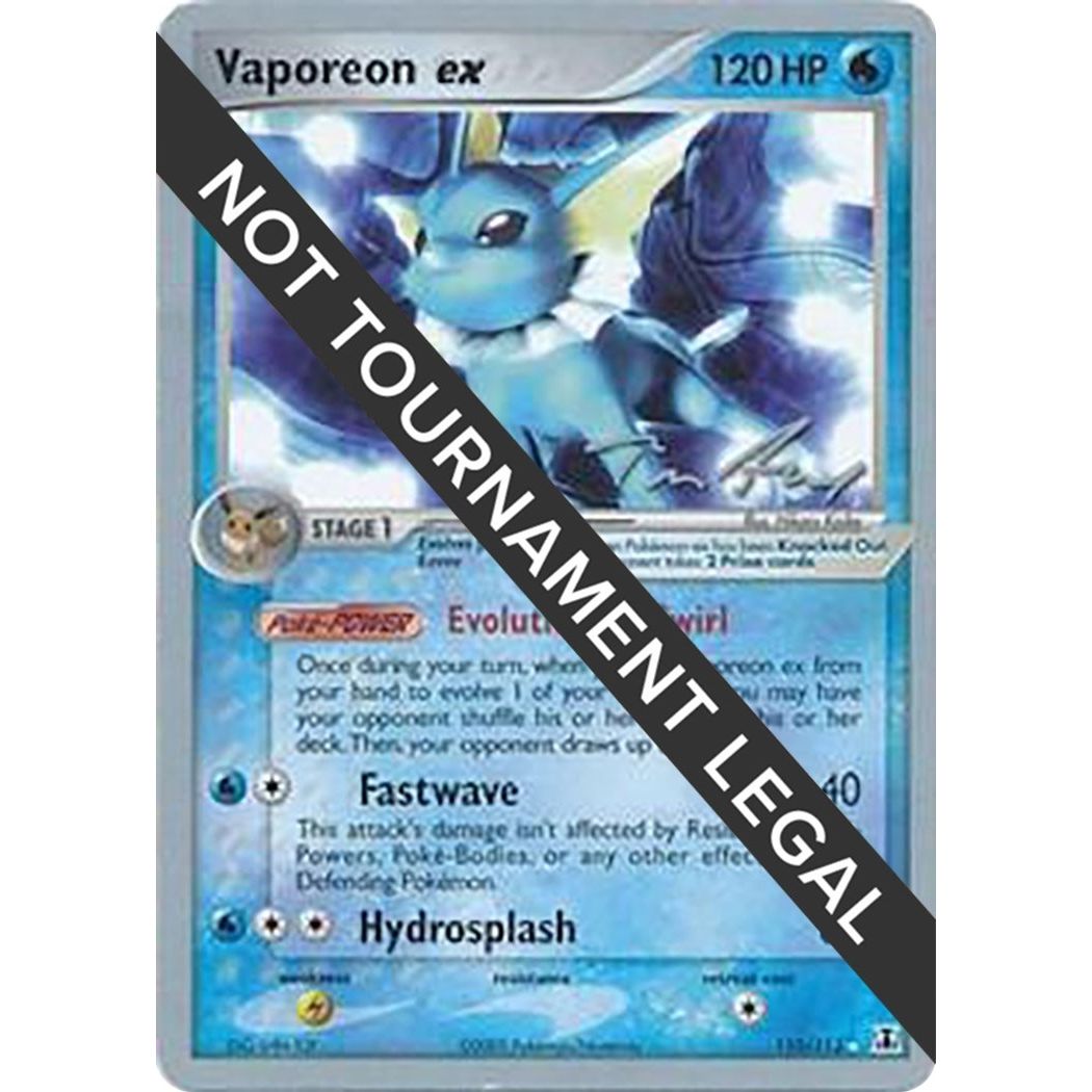 Image for Vaporeon ex - 2007 (Tom Roos) (110/113) (WCD) - Pokemon