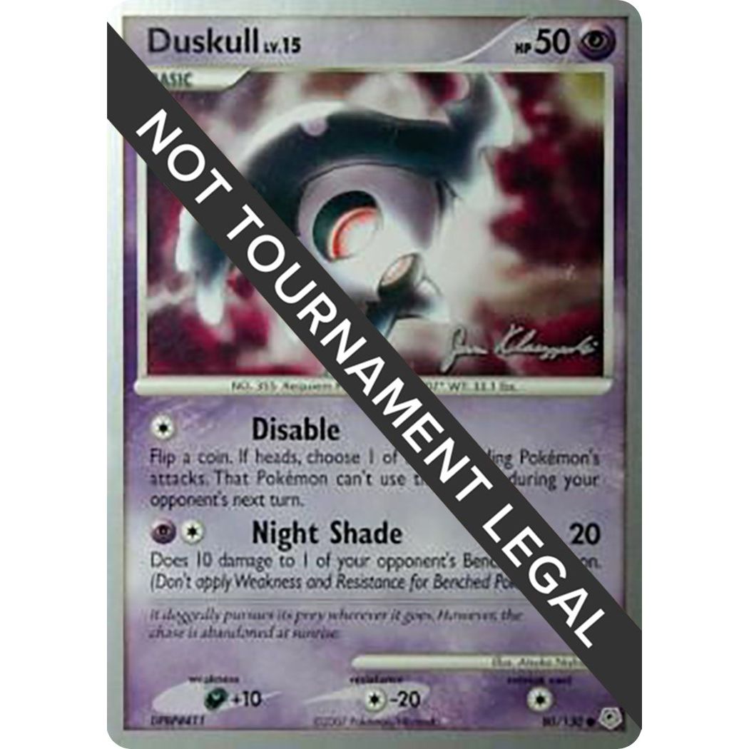 Image for Duskull - 2008 (Jason Klaczynski) (80/130) (WCD) - Pokemon