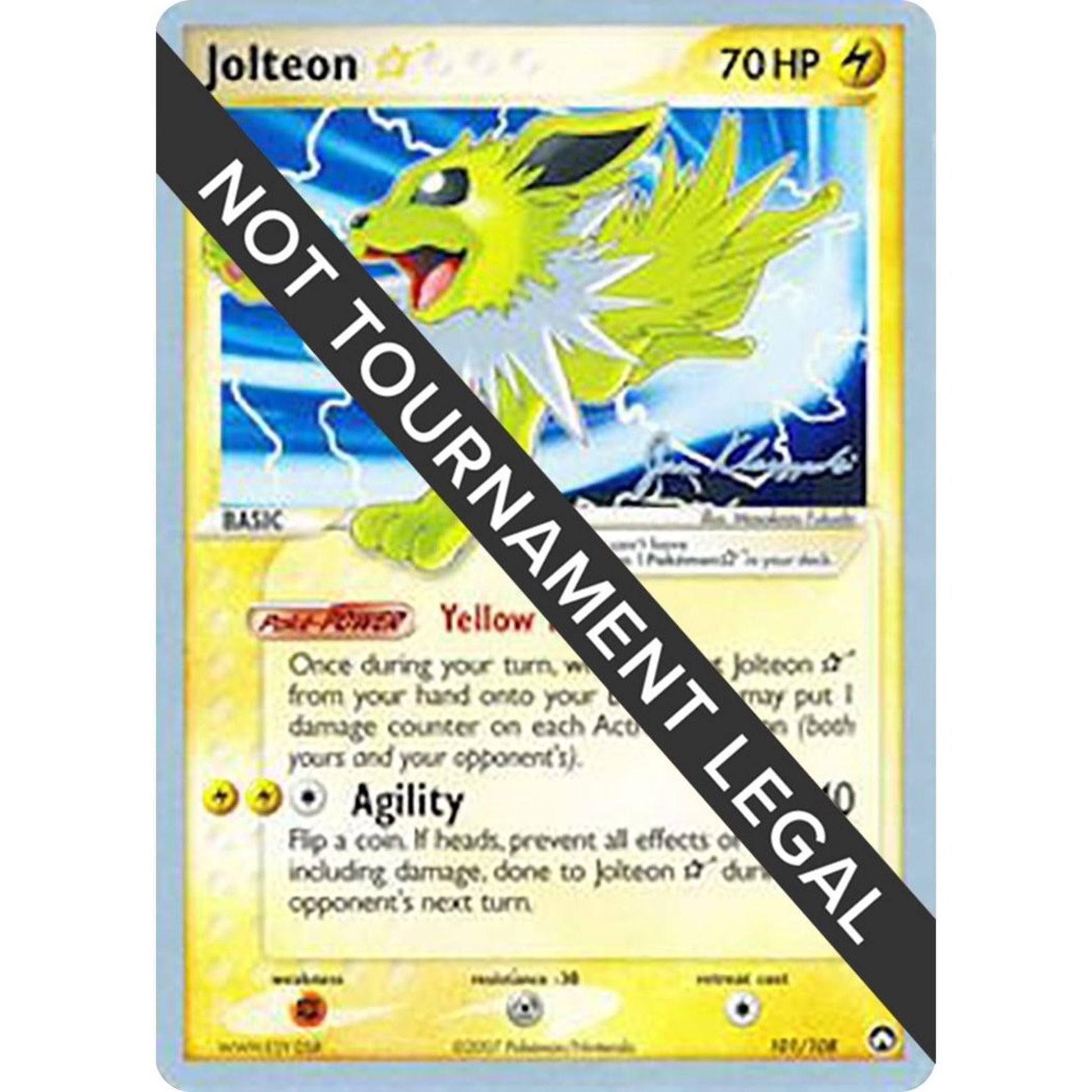 Image for Jolteon Star - 2008 (Jason Klaczynski) (101/108) (WCD) - Pokemon