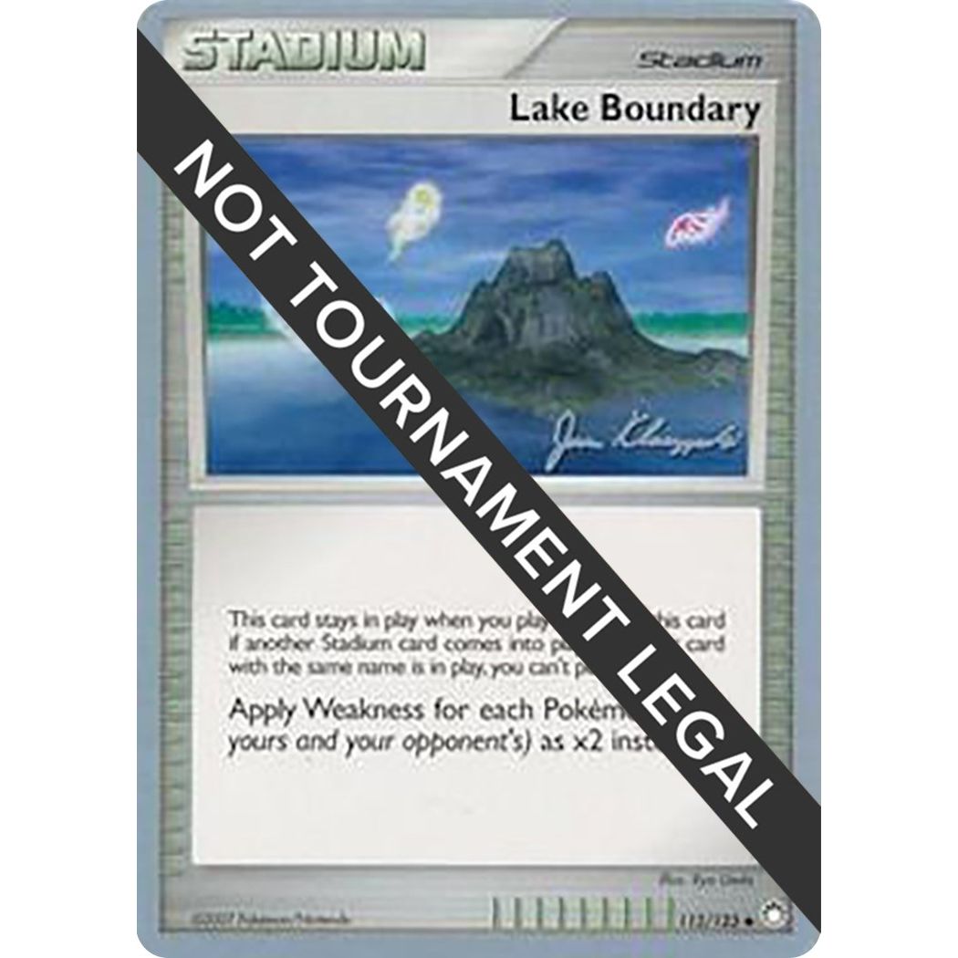 Image for Lake Boundary - 2008 (Jason Klaczynski) (112/123) (WCD) - Pokemon