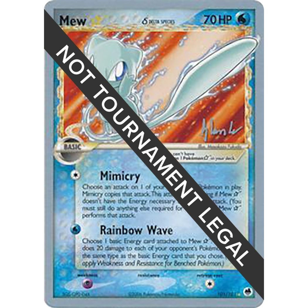 Image for Mew Star (Delta Species) - 2008 (Dylan Lefavour) (101/101) (WCD) - Pokemon