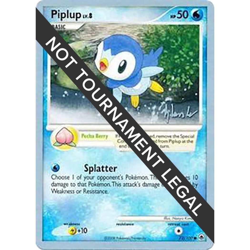 Image for Piplup (72) - 2008 (Dylan Lefavour) (72/100) (WCD) - Pokemon