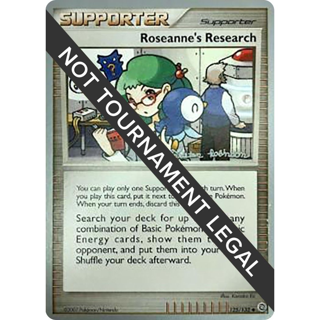 Image for Roseanne's Research - 2008 (Tristan Robinson) (125/132) (WCD) - Pokemon