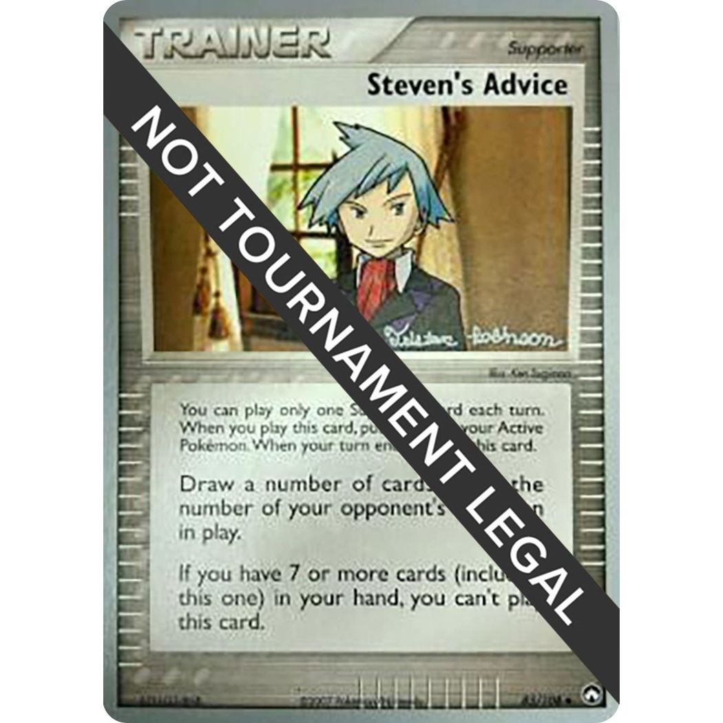Image for Steven's Advice - 2008 (Tristan Robinson) (83/108) (WCD) - Pokemon