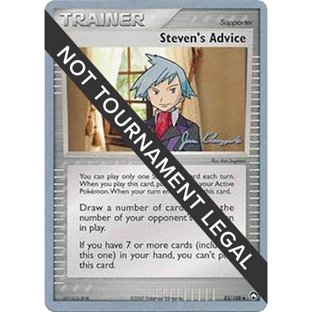 Image for Steven's Advice - 2008 (Jason Klaczynski) (83/108) (WCD) - Pokemon