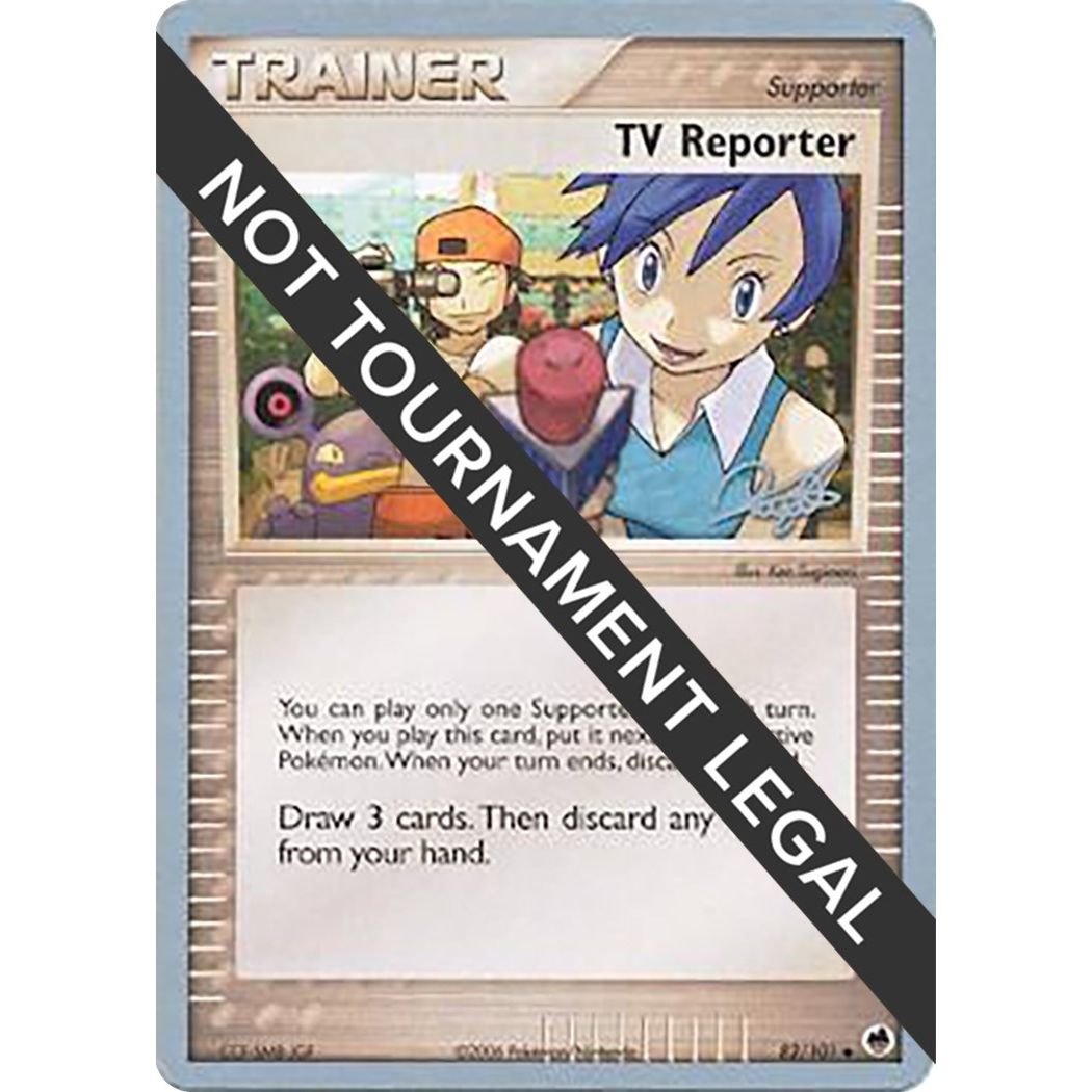 Image for TV Reporter - 2008 (Paul Atanassov) (82/101) (WCD) - Pokemon
