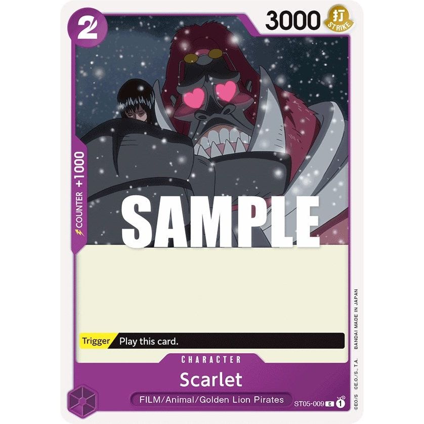 Image for Scarlet (ST05-009) (ST-05) - One Piece Card Game
