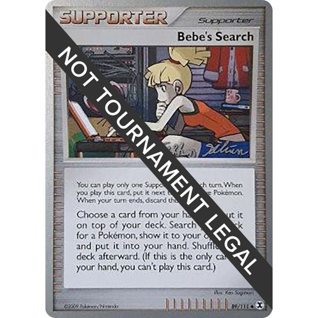 Image for Bebe's Search - 2009 (Stephen Silvestro) (89/111) (WCD) - Pokemon