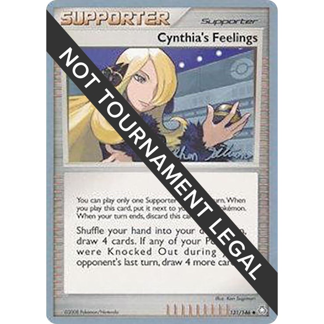 Image for Cynthia's Feelings - 2009 (Stephen Silvestro) (131/146) (WCD) - Pokemon