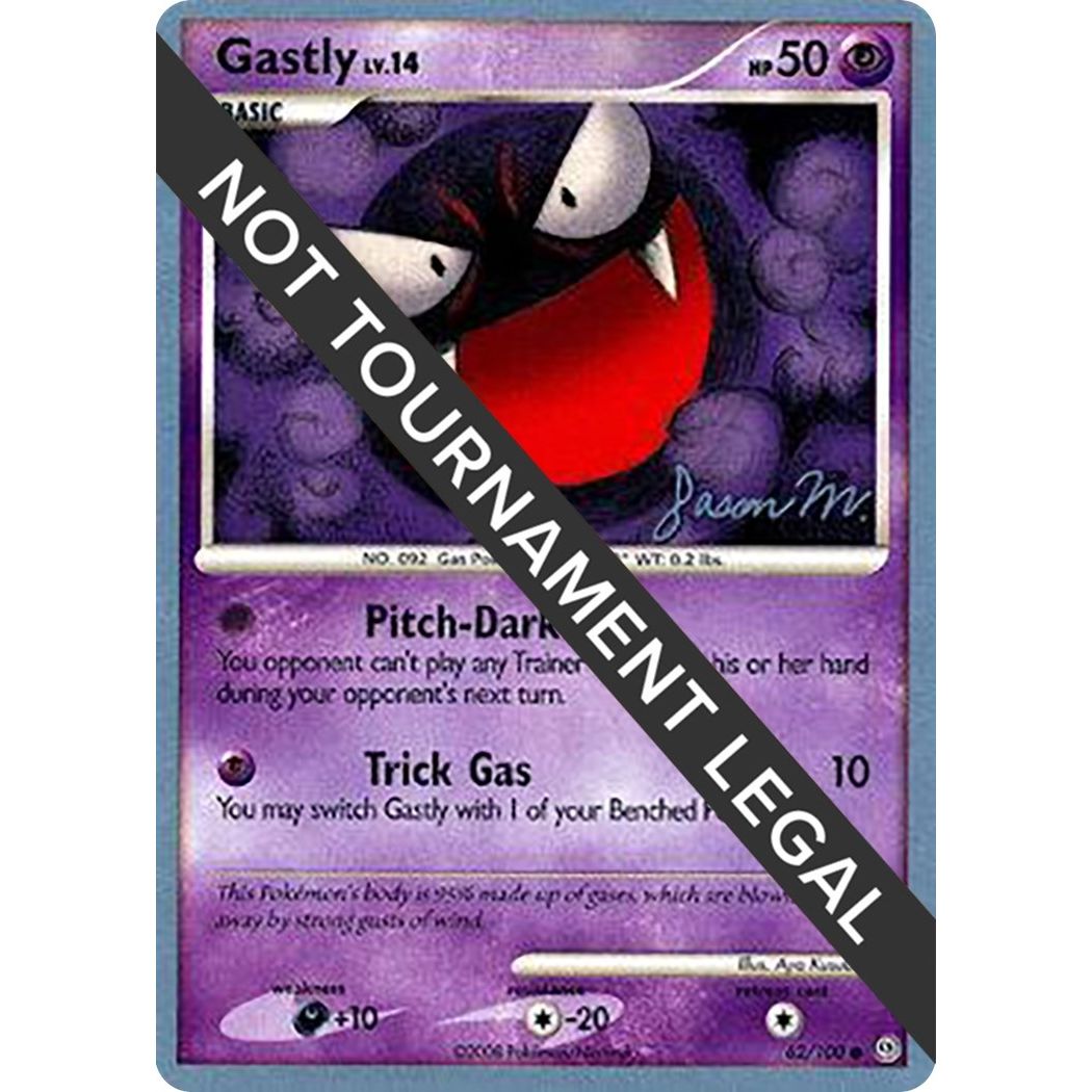 Image for Gastly - 2009 (Jason Martinez) (62/100) (WCD) - Pokemon