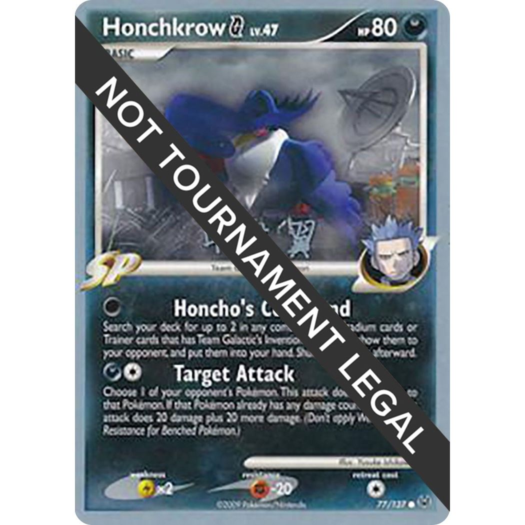 Image for Honchkrow G - 2009 (Tsubasa Nakamura) (77/127) (WCD) - Pokemon