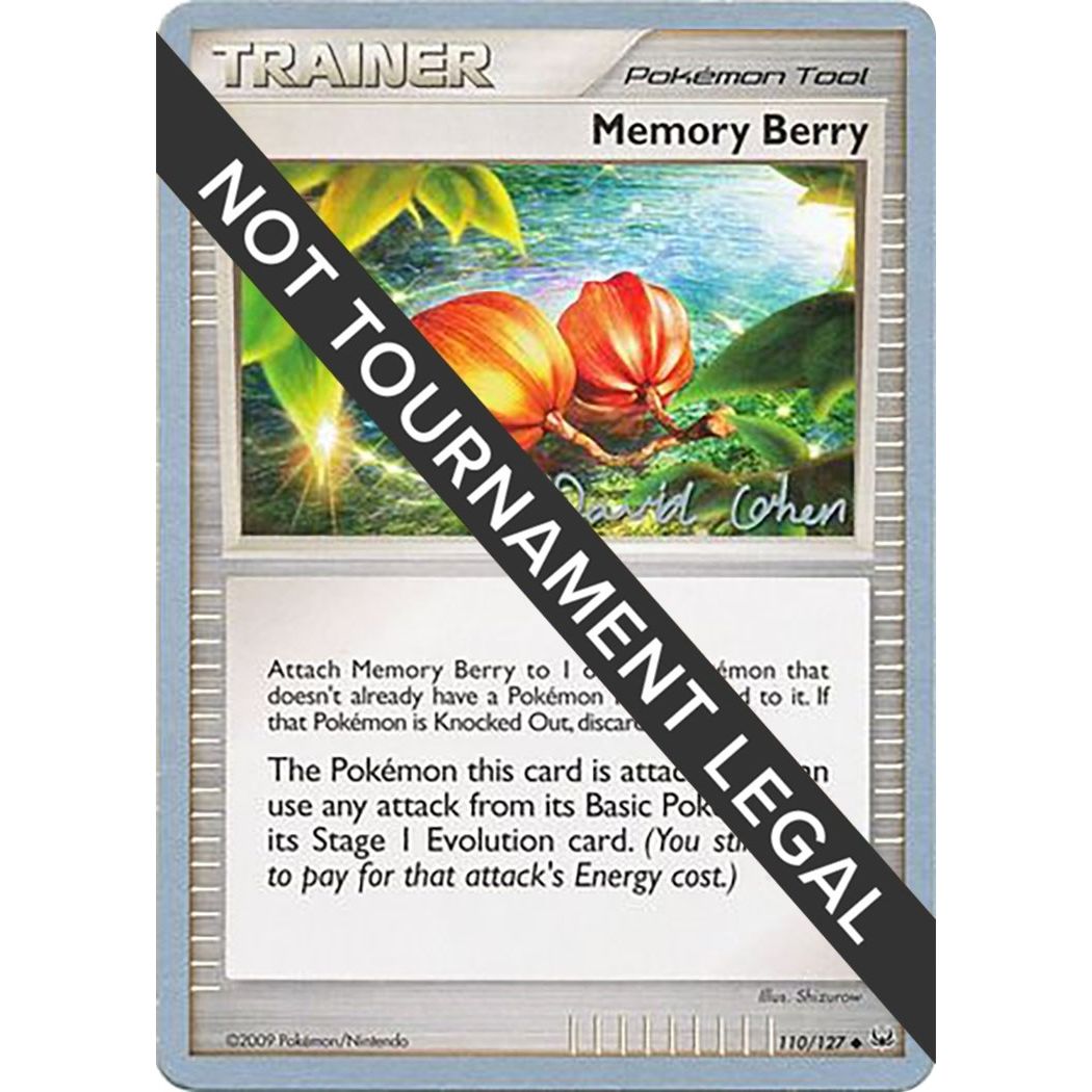 Image for Memory Berry - 2009 (David Cohen) (110/127) (WCD) - Pokemon