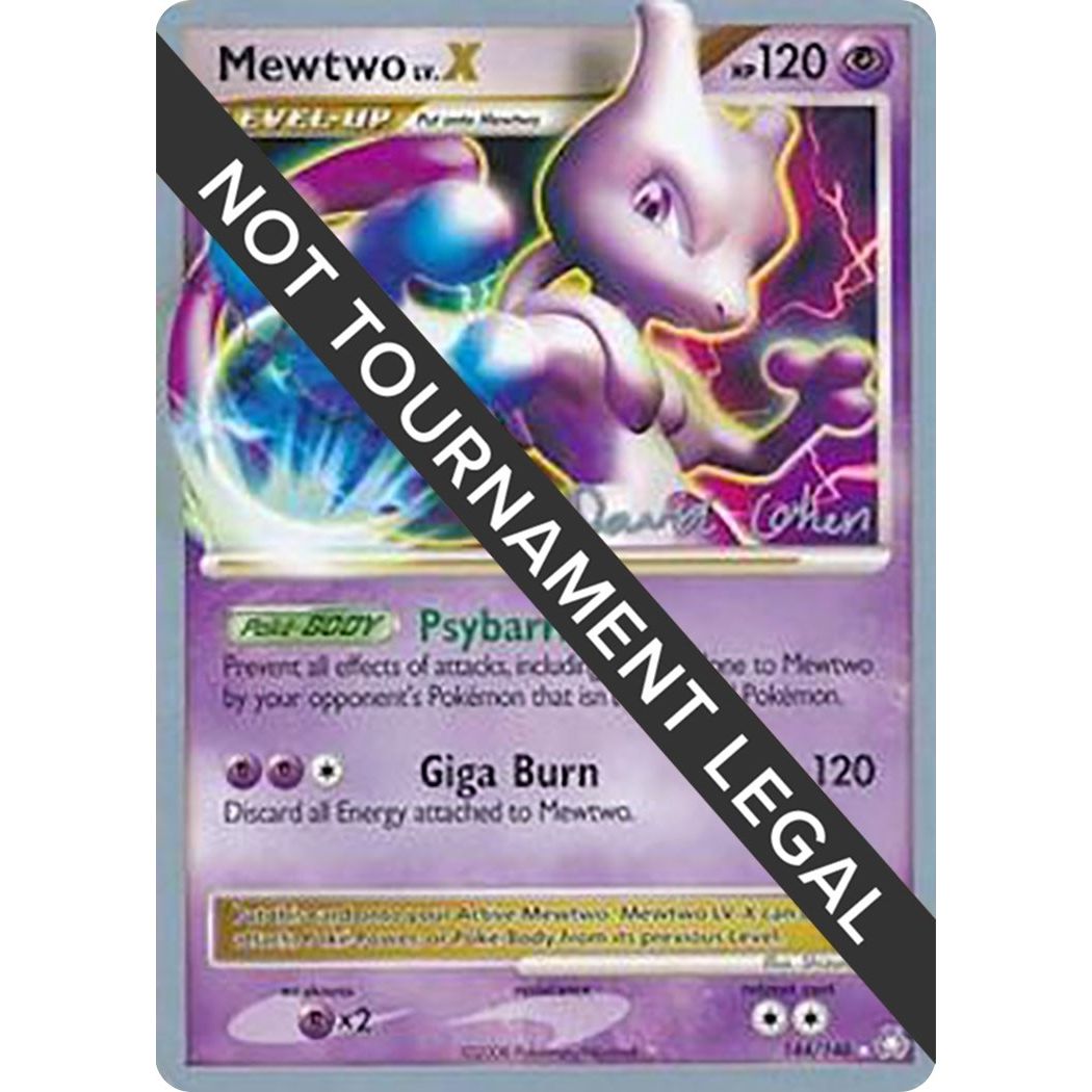 Image for Mewtwo LV.X - 2009 (David Cohen) (144/146) (WCD) - Pokemon