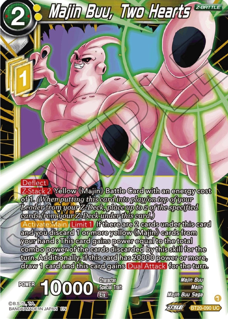 Image for Majin Buu, Two Hearts (BT20-090) (DBS-B20) - Dragon Ball Super: Masters