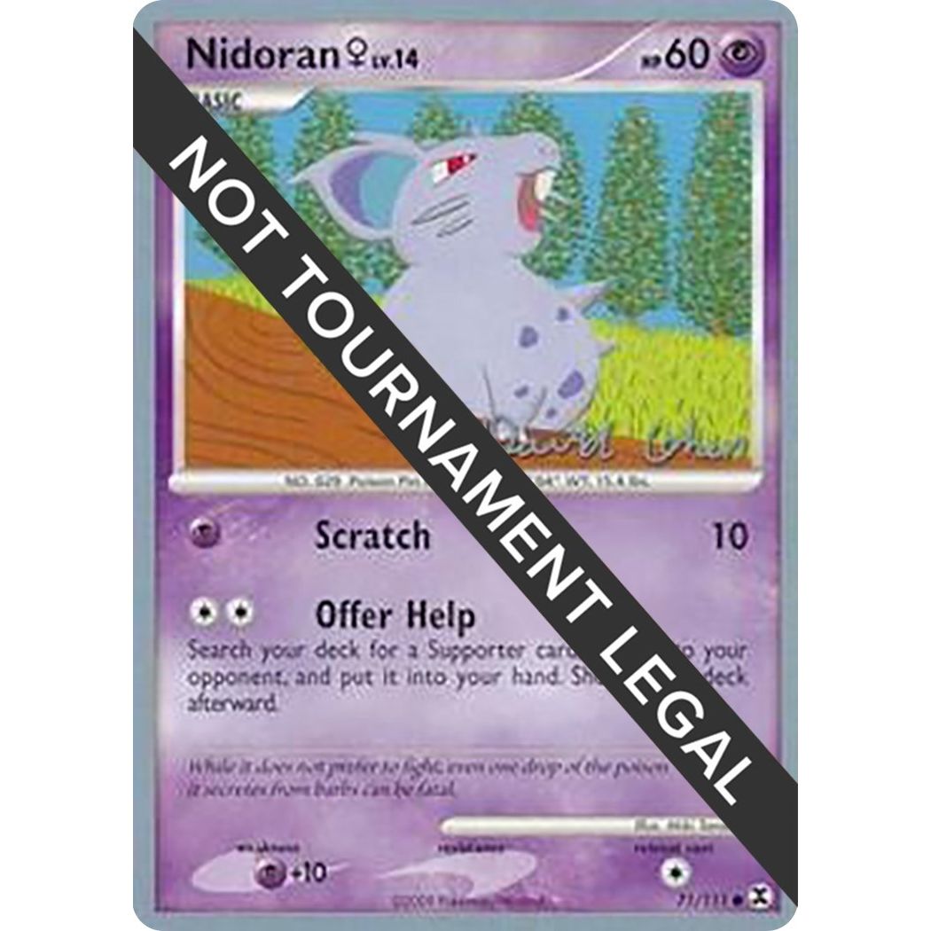 Image for Nidoran F - 2009 (David Cohen) (71/111) (WCD) - Pokemon