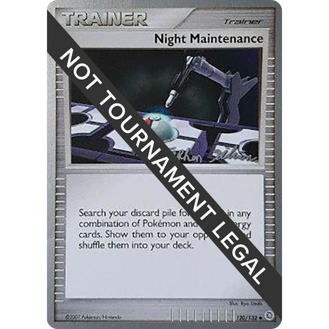 Image for Night Maintenance - 2009 (Stephen Silvestro) (120/132) (WCD) - Pokemon