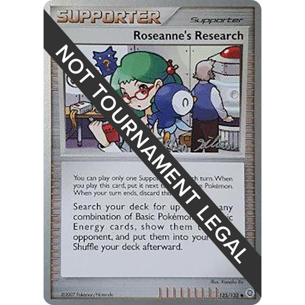 Image for Roseanne's Research - 2009 (Stephen Silvestro) (125/132) (WCD) - Pokemon
