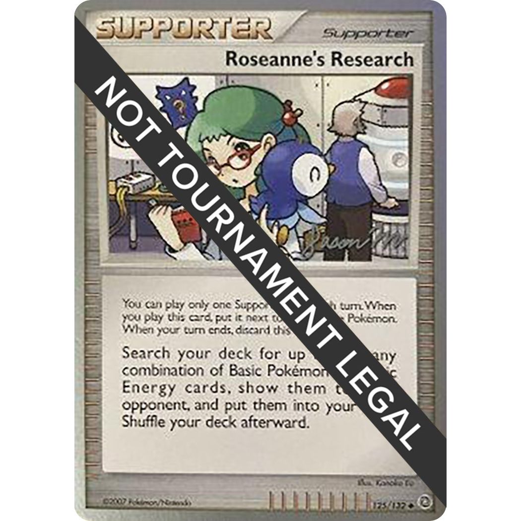 Image for Roseanne's Research - 2009 (Jason Martinez) (125/132) (WCD) - Pokemon