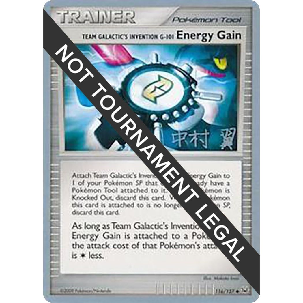 Image for Team Galactic's Invention G-101 Energy Gain - 2009 (Tsubasa Nakamura) (116/127) (WCD) - Pokemon
