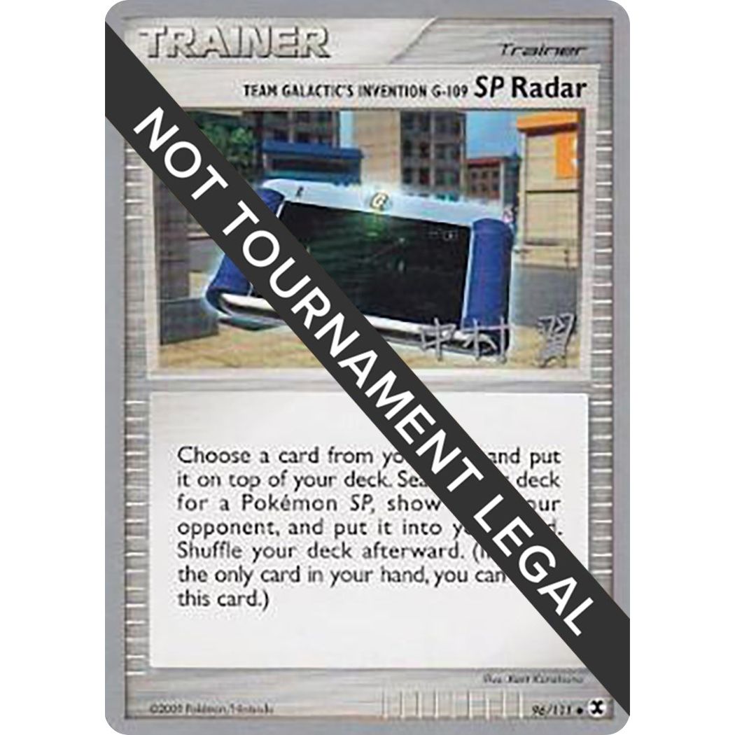 Image for Team Galactic's Invention G-109 SP Radar - 2009 (Tsubasa Nakamura) (96/111) (WCD) - Pokemon