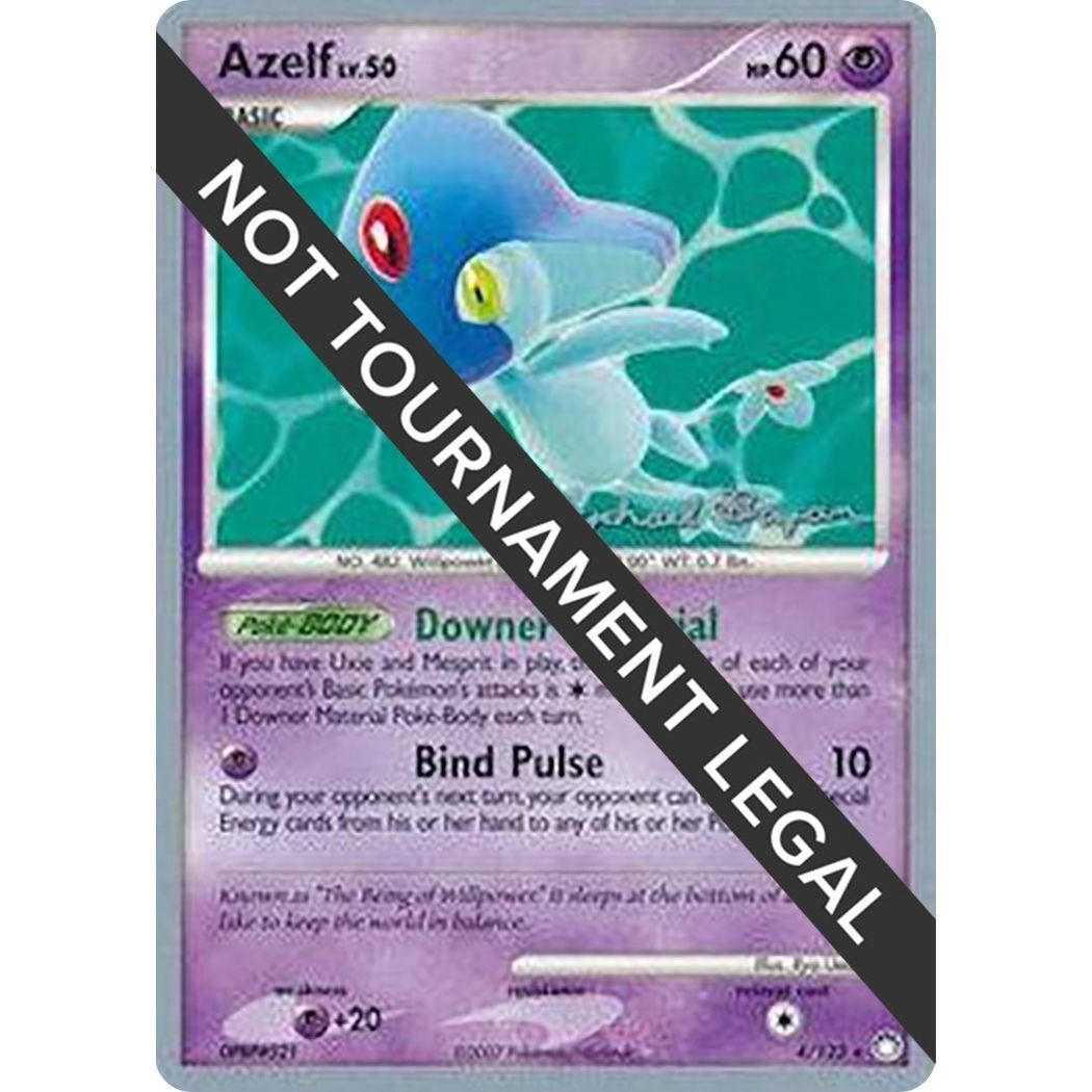 Image for Azelf (4) - 2010 (Mychael Bryan) (4/123) (WCD) - Pokemon