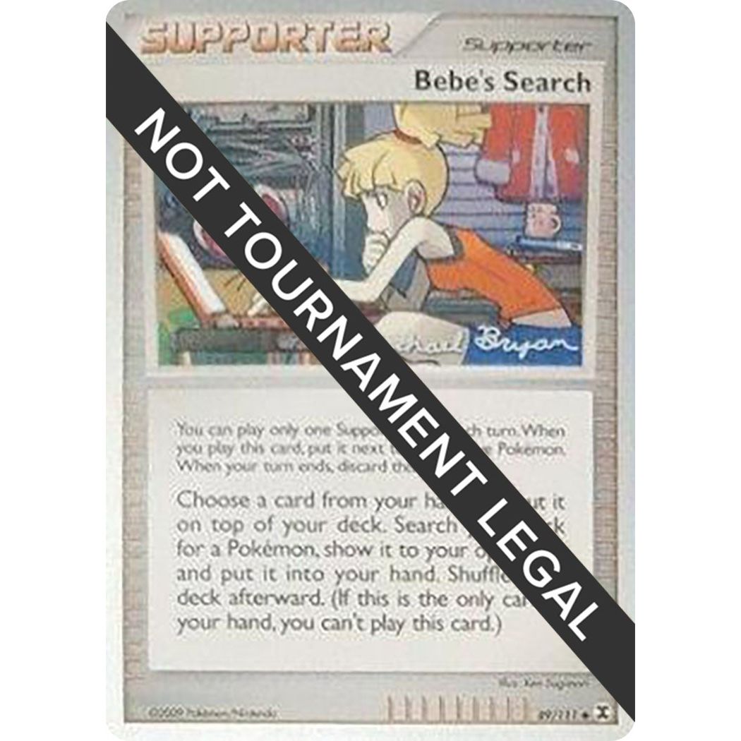 Image for Bebe's Search - 2010 (Mychael Bryan) (89/111) (WCD) - Pokemon
