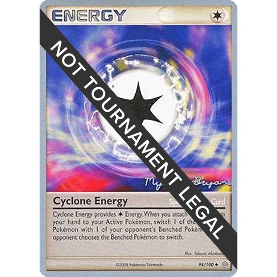 Image for Cyclone Energy - 2010 (Mychael Bryan) (94/100) (WCD) - Pokemon
