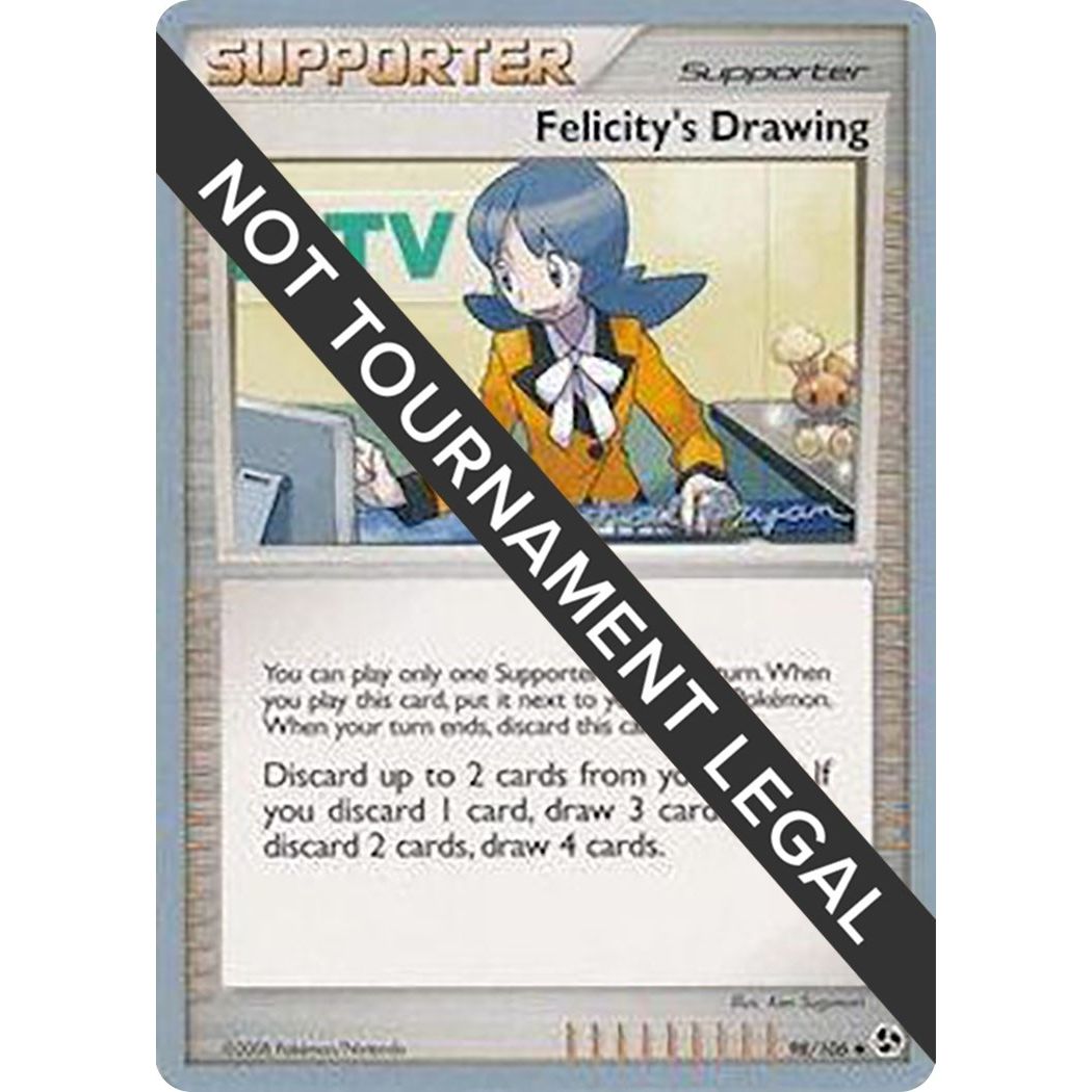 Image for Felicity's Drawing - 2010 (Mychael Bryan) (98/106) (WCD) - Pokemon