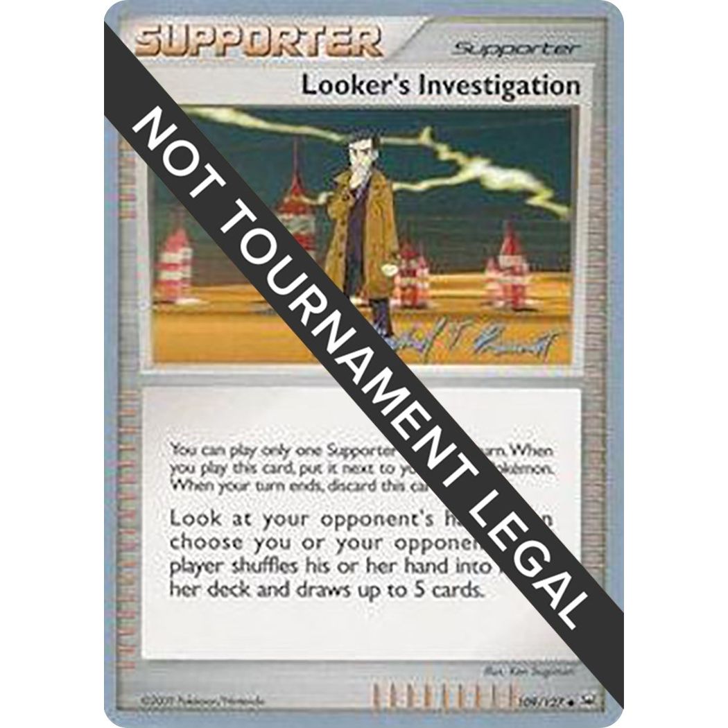 Image for Looker's Investigation - 2010 (Michael Pramawat) (109/127) (WCD) - Pokemon