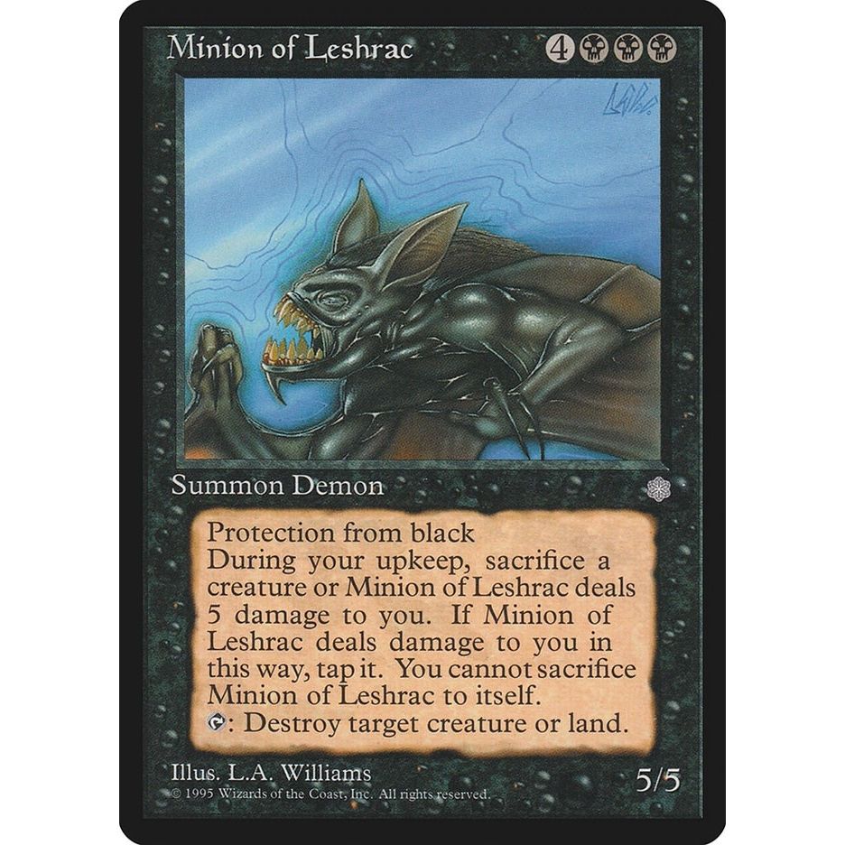 Image for Minion of Leshrac (ICE) - Magic: The Gathering