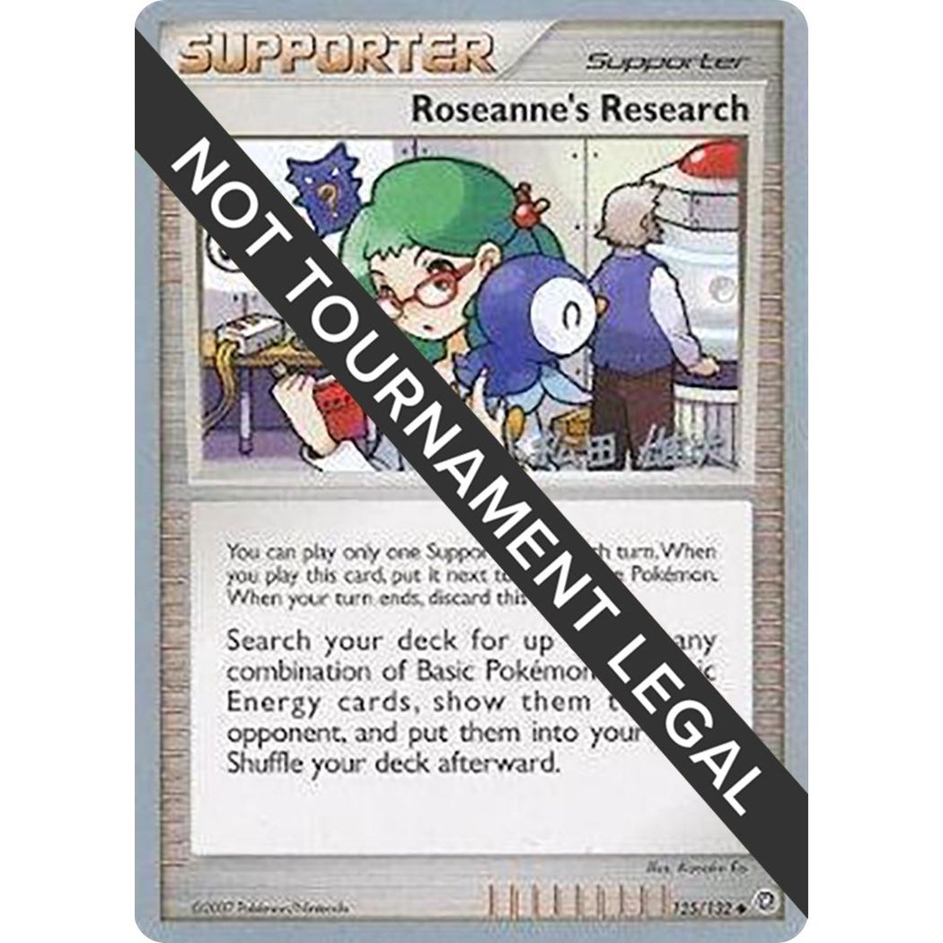Image for Roseanne's Research - 2010 (Yuta Komatsuda) (125/132) (WCD) - Pokemon