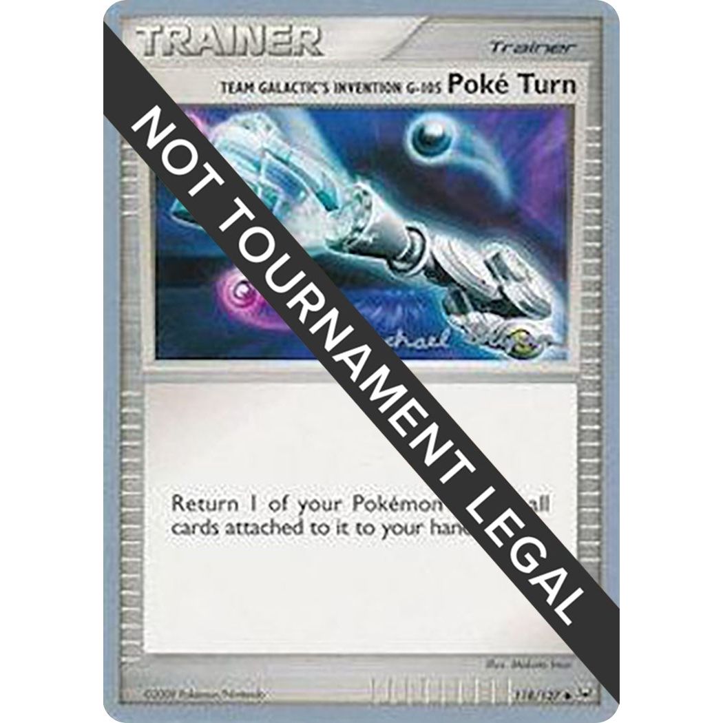 Image for Team Galactic's Invention G-105 Poke Turn - 2010 (Mychael Bryan) (118/127) (WCD) - Pokemon